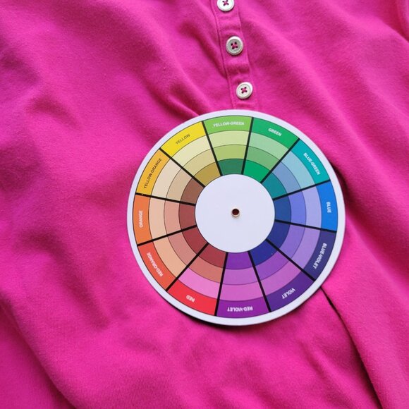 Lands End Womens Dress XL Mini Tank Sleeveless Pink Quarter Button Cotton PIN13E - Picture 10 of 10